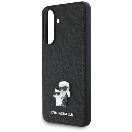 KARL LAGERFELD ETUI KARCIA METAL LOGO DO SAMSUNG GALAXY A56 ZAWSZE NA TOPIE