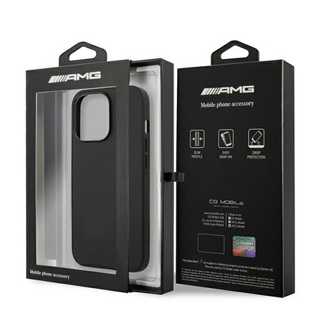 MERCEDES ETUI CASE POKROWIEC DO IPHONE 13 PRO SKÓRZANE HARDCASE HOT STAMPED