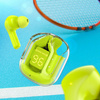 Acefast dokanałowe słuchawki bezprzewodowe TWS Bluetooth zielony (T6 youth green)