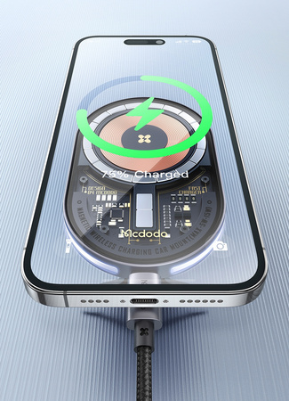 Uchwyt Samochodowy, Ładowarka Indukcyjna, Magnetyczna Prism do iPhone McDodo