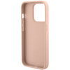 GUESS ETUI DO IPHONE 15 PRO MAX Z LOGO TRIANGLE I METALOWYM WYKOŃCZENIEM