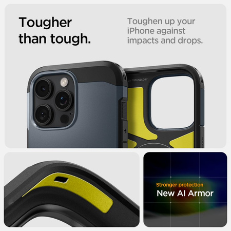 SPIGEN TOUGH ARMOR MAG DO IPHONE 16 PRO MAX OCHRONA Z MAGNETYCZNYM SYSTEMEM