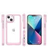 HURTEL OUTER SPACE CASE POKROWIEC SZTYWNY DO IPHONE 14 PLUS ŻELOWA RAMKA
