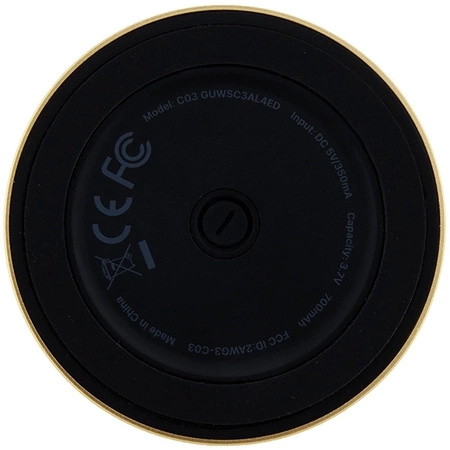 Głośnik Bluetooth Guess Magnetic Script Metal - złoty