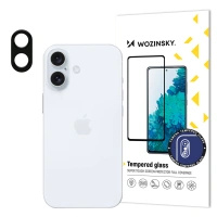 WOZINSKY SZKŁO HARTOWANE FULL CAMERA GLASS DO IPHONE 16 PLUS APARAT 9H LENS