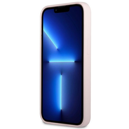 GUESS ETUI HARDCASE DO IPHONE 13 PRO 13 Z SILIKONOWYM TRIANGLE 6,1