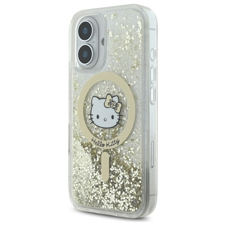 HELLO KITTY ETUI DO IPHONE 16 6.1 HARDCASE LIQUID GLITTER FEVER DO MAGSAFE