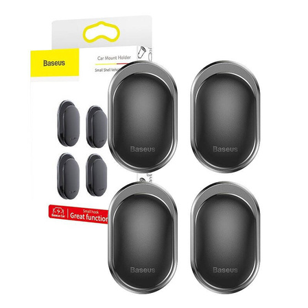 BASEUS HACZYKI WIESZAKI SAMOPRZYLEPNE DO SAMOCHODU 4SZT. DO ZAWIESZENIA