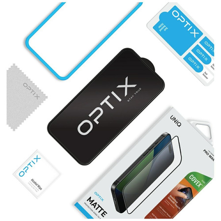 Szkło hartowane UNIQ Optix Matte do iPhone 17 matowe