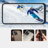 Clear 3in1 etui do Samsung Galaxy A72 4G żelowy pokrowiec z ramką czarny