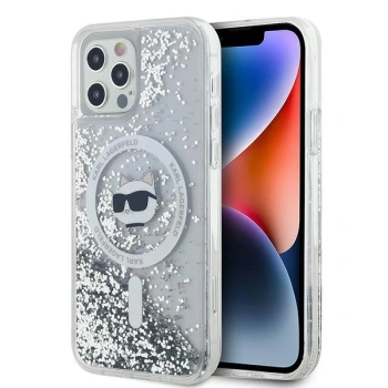 KARL LAGERFELD ETUI HARDCASE DO IPHONE 12 12 PRO 6.1 LIQUID GLITTER