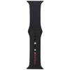 AUDI PASEK SPORT RED LOGO DO APPLE WATCH 44 45 46 49MM CZARNY SILIKONOWY