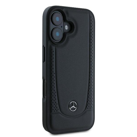 MERCEDES CASE LEATHER DO IPHONE 16 6.1 HARD Z OCHRONĄ URBAN NA KAŻDĄ OKAZJĘ