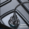 USAMS ŁADOWARKA SAMOCHODOWA C39 60W DO TELEFONÓW USB USB-C SZYBKA ŁADOWARKA