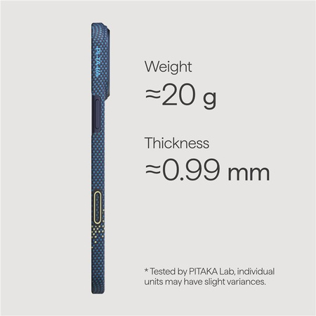 Pitaka Ultra-Slim Case, Milky way galaxy - iPhone 17 Pro Max