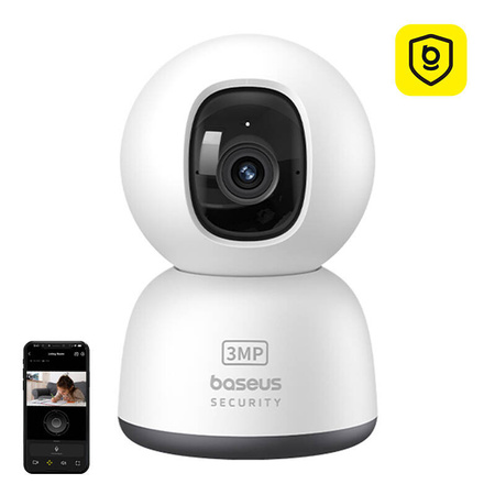 BASEUS KAMERA WEWNĘTRZNA IP 2K DO SMART HOME MONITORING ZDALNE PODGLĄDANIE