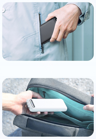 MCDODO POWERBANK 10000MAH WITH DISPLAY 3X USB USB-C 22.5W + USB-C CABLE