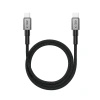 Kabel Tech-Protect Ultraboost DNA MagTwist USB-C PD 100W / 5A 100 cm - szary