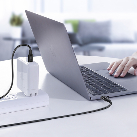 Ugreen kabel przewód USB Typ C (męski) na Typ C (męski) 1 m biały (US300)