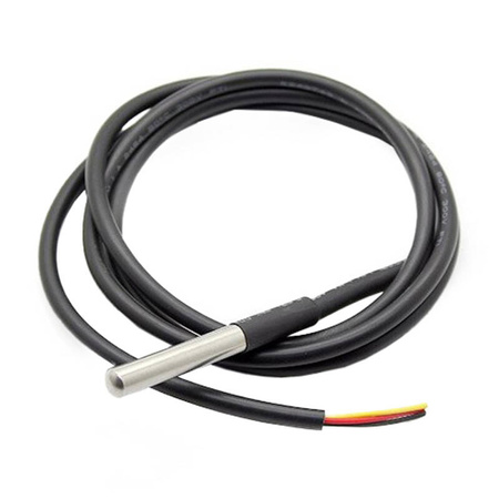 SHELLY CZUJNIK TEMPERATURY DS18B20 DO MONITOROWANIA TEMPERATURY Z KABLEM 1M