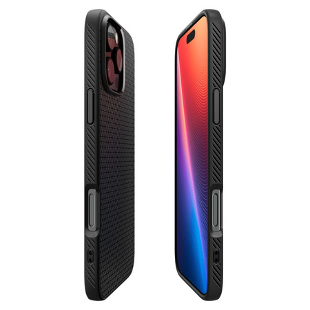SPIGEN POKROWIEC LIQUID AIR DO IPHONE 16 PRO MAGNETYCZNE Z TYTANOWĄ POWŁOKĄ