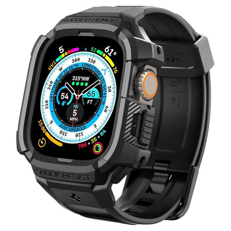 SPIGEN RUGGED ARMOR ”PRO” APPLE WATCH ULTRA (49 MM) BLACK