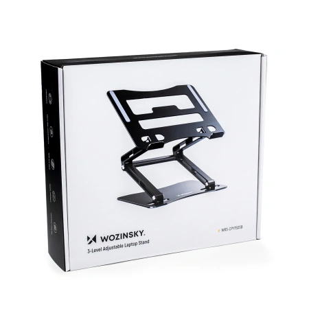 WOZINSKY PODSTAWKA ALUMINIOWA DO LAPTOPÓW Z GRATISOWĄ PODSTAWKĄ DO TELEFONU