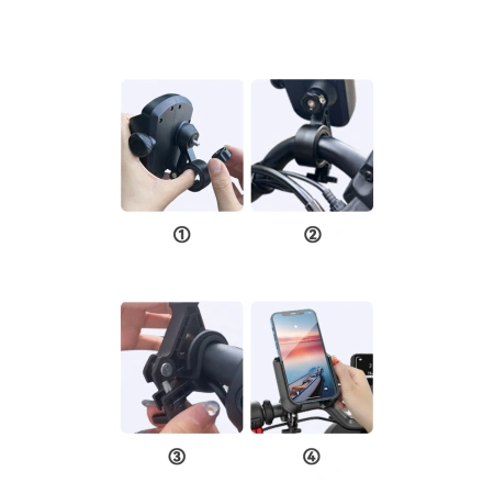 JOYROOM UCHWYT NA TELEFON DO ROWERU MOTOCYKLA HULAJNOGI JR-ZS431