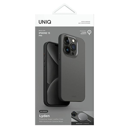 UNIQ ETUI LYDEN DS DO IPHONE 15 PRO 6.1 MAGCLICK CHARGING ŁADNE WYKOŃCZENIE