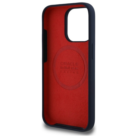 Red Bull RBHMP15L24SIHSRV iPhone 15 Pro  6.1 hardcase granatowy/navy Silicone Horizontal Logo MagSafe