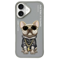 NIMMY CASE ETUI DO IPHONE 16 6.1 MAGNETYCZNE ANTYPOŚLIZGOWE Z OCHRONĄ SZKŁA