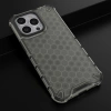 Honeycomb etui pancerny pokrowiec z żelową ramką iPhone 13 Pro czarny