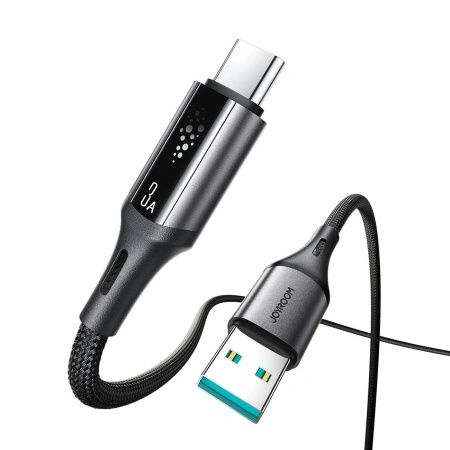 Kabel Joyroom S-A60 StarTalk 3A USB-A - USB-C 1,2m - czarny