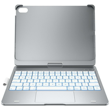 Etui Typecase Flexbook Touch             z klawiaturą do iPad 11" (A16) 2025 / iPad 10.9" 2022 srebrny