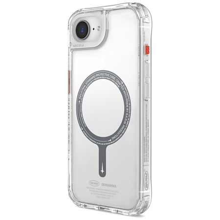 Etui Skinarma Saido MagSafe do iPhone    16e przezroczysty