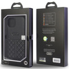 Etui Audi Genuine Leather na iPhone 11 / Xr - czarne AU-TPUPCIP11R-Q8/D1-BK