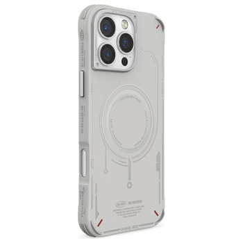 Skinarma etui Mecha iPhone 16 Pro Max    6.9 Magnetic Charging jasno szary/light grey