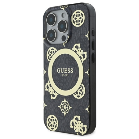GUESS ETUI HARDCASE DO IPHONE 16 PRO MAX 6.9 DO MAGSAFE PEONY ON 4G