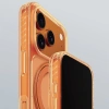 Etui AMAZINGTHING Titan Pro Spin na iPhone 17 Pro kompatybilne z MagSafe - pomarańczowe