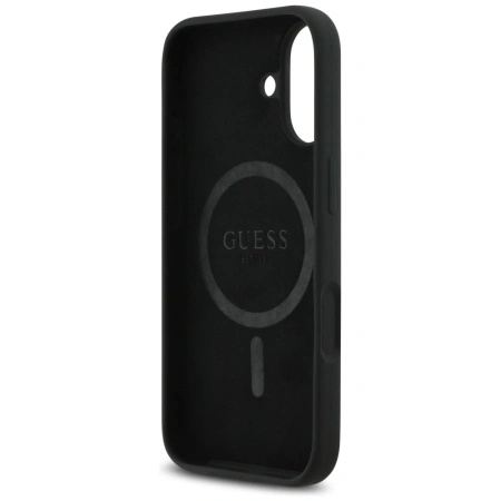 GUESS ETUI SILICONE TRIANGLE LOGO MAGSAFE DO IPHONE 17 OCHRONNE