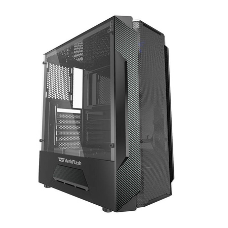 DARKFLASH OBUDA KOMPUTEROWA LEO DO PC ATX Z CHŁODZENIEM I PODŚWIETLENIEM