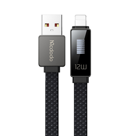 MCDODO ŁADOWARKA KABEL USB LIGHTNING SZYBKIEGO ŁADOWANIA DO IPHONE 1M LED