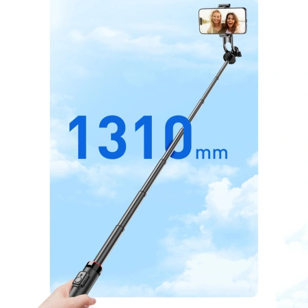 HURTEL SELFIE STICK 1.3M DO TELEFONÓW TELESKOPOWY TRIPOD ZUCHWYT NA TELEFON