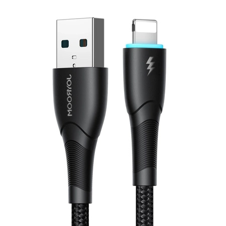 Kabel Joyroom Starry Series SA32-AL3 3A USB-A / Lightning 1m - czarny