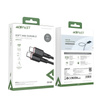 Acefast kabel USB Typ C - USB Typ C 1,2m, 60W (20V/3A) czarny (C2-03 black)