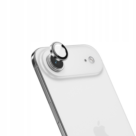 INNOSTYLE SZKŁO NA APARAT OSŁONA OCHRONA OBIEKTYWU DO IPHONE 17 AIR SREBNE