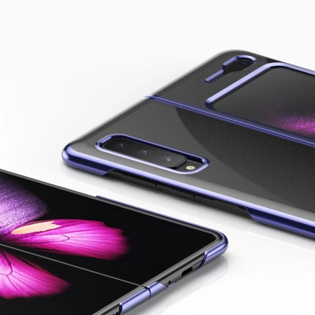 HURTEL ETUI HARD CASE POKROWIEC Z METALICZNĄ RAMKĄ DO SAMSUNG GALAXY FOLD