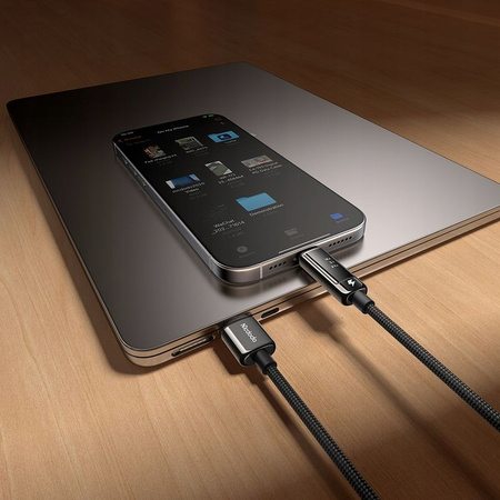 MCDODO KABEL USB-A USB-C SZYBKIE ŁADOWANIE DO TELEFONU 100W 6A 1M OLED