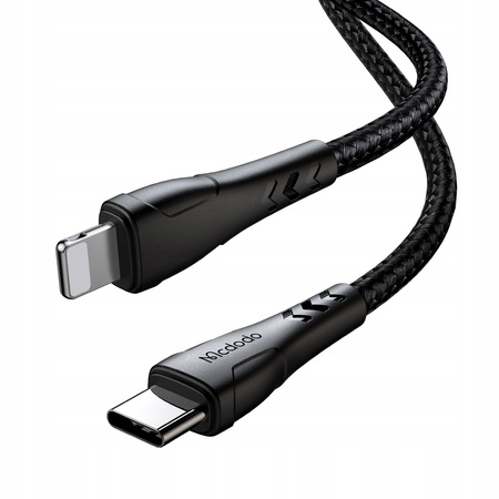 MCDODO KRÓTKI KABEL USB-C LIGHTNING SZYBKIE ŁADOWANIE 36W DO IPHONE 20 CM