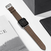 Strap Leather skórzany pasek Apple Watch SE, 8, 7, 6, 5, 4, 3, 2, 1 (41, 40, 38 mm) opaska bransoleta ciemnobrązowy